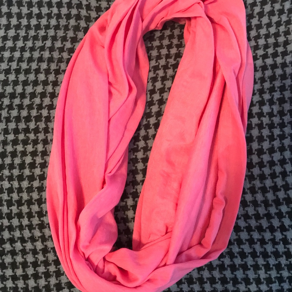 Pink Infinity Scarf